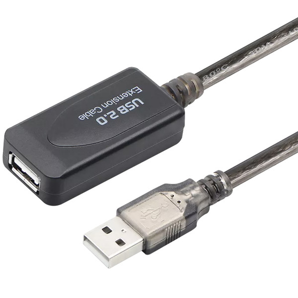  کابل افزایش طول 2.0 USB شارک مدل +CHIPSET طول 30 متر  4222061