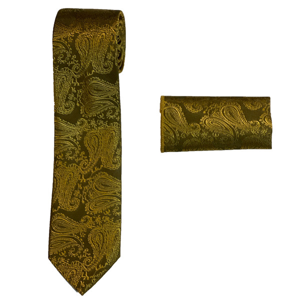 ست کراوات و دستمال جیب مردانه مدل MKRM995 4228924
