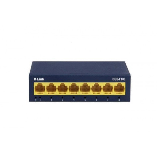 سوییچ شبکه 8 پورت دی-لینک مدل DGS-F108 4235366