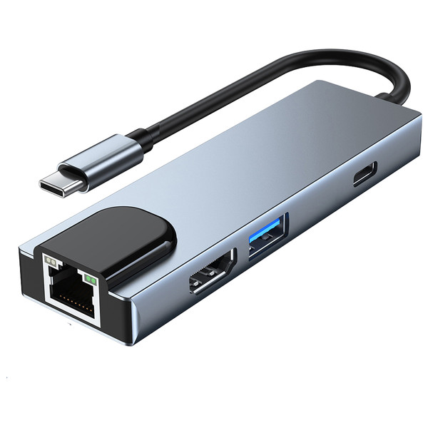 هاب 6 پورت USB-C مدل BYL-2017 4241370