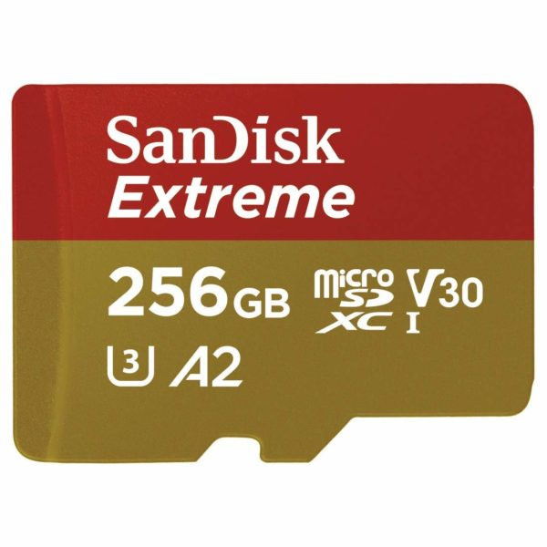 کارت حافظه microSDXC  سن دیسک مدل Extreme کلاس A2 استاندارد UHS-I U3 سرعت 190MBps ظرفیت 256 گیگابایت 4242137