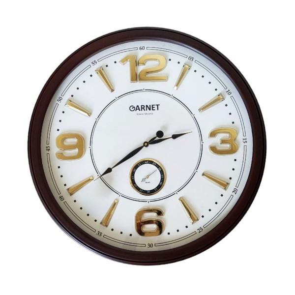 ساعت دیواری مدل گارنت دوموتوره کد 5267 4245190
