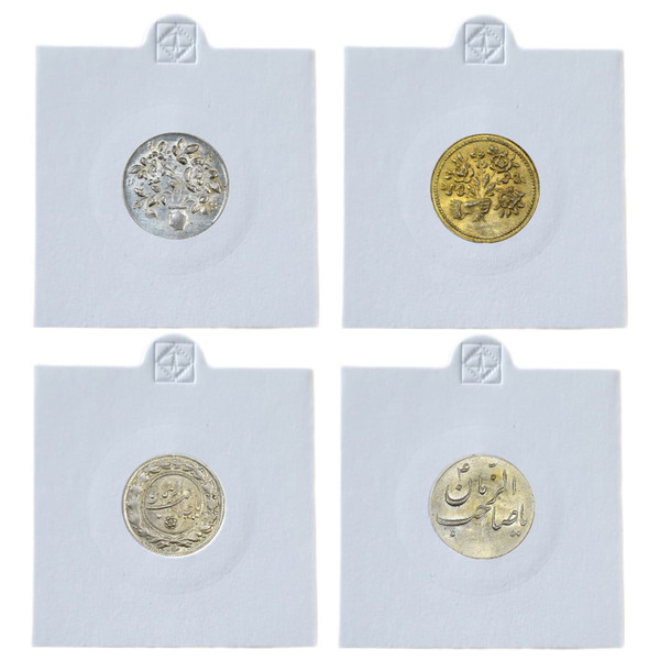 دکوری مدل سکه آنتیک کد b04 مجموعه چهار عددی 4247141