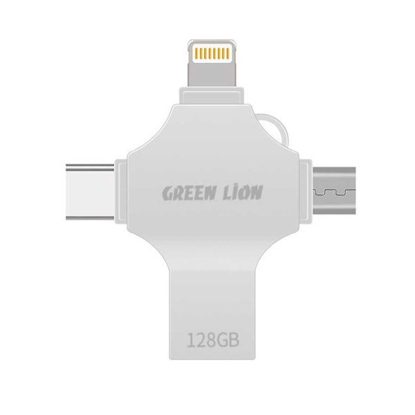 فلش مموری گرین لاین مدل FD-4 IN 1-128GB ظرفیت 128 گیگابایت 4251670