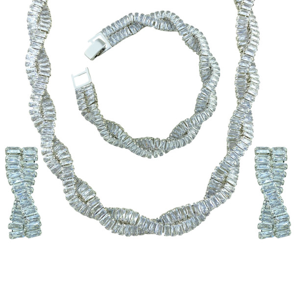 نیم ست زنانه ژوپینگ مدل جواهری باگت کد M4052 4263252