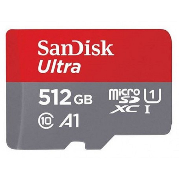 کارت حافظه microSDXC سن دیسک مدل Ultra A1 کلاس 10 استاندارد UHS-I سرعت 150MBps ظرفیت 512 گیگابایت 4268252
