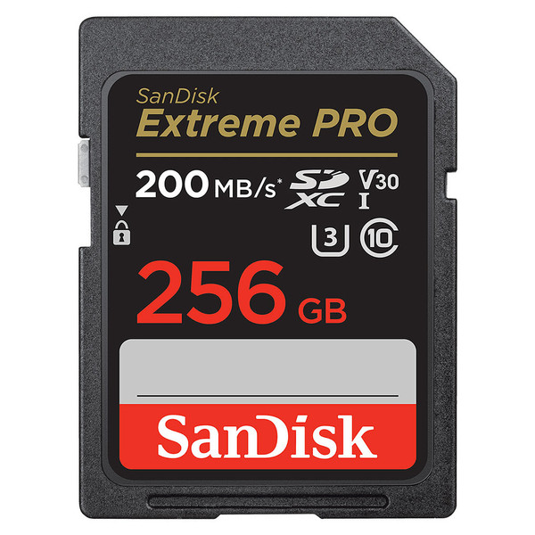 کارت حافظه SDXC سن دیسک مدل Extreme Pro V30 کلاس 10 استاندارد UHS-I U3 سرعت 200MB/s ظرفیت 256 گیگابایت 4272584