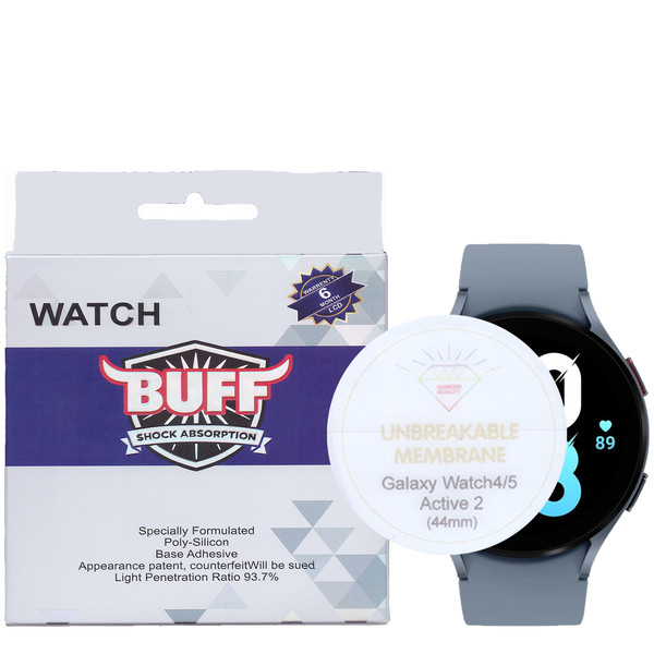 picture محافظ صفحه نمایش بوف مدل Hydrogel-G مناسب برای ساعت هوشمند سامسونگ Galaxy Watch 4/5 /Active 2 44mm