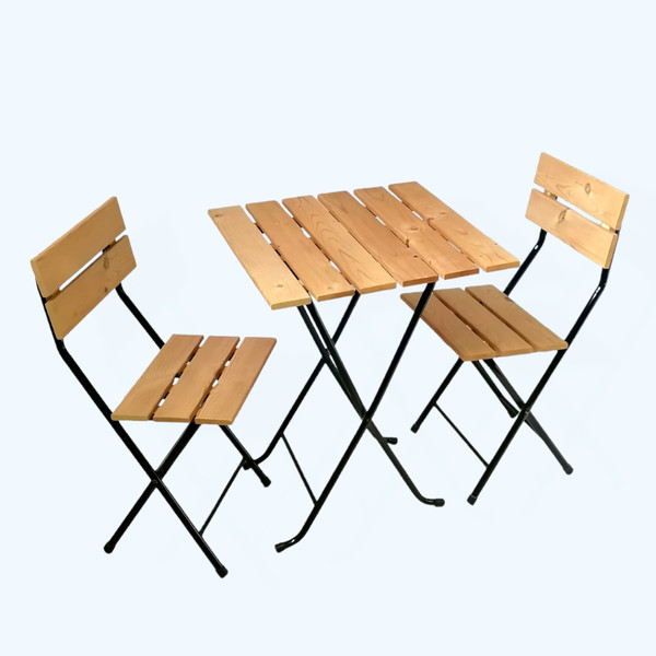میز و صندلی سفری مدل تاشو چوبی کد 6060 4277825