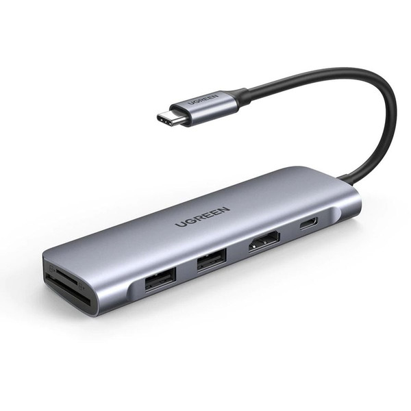 هاب 2 پورت USB-C به USB 3.0 یوگرین مدل70411-CM195 4288229