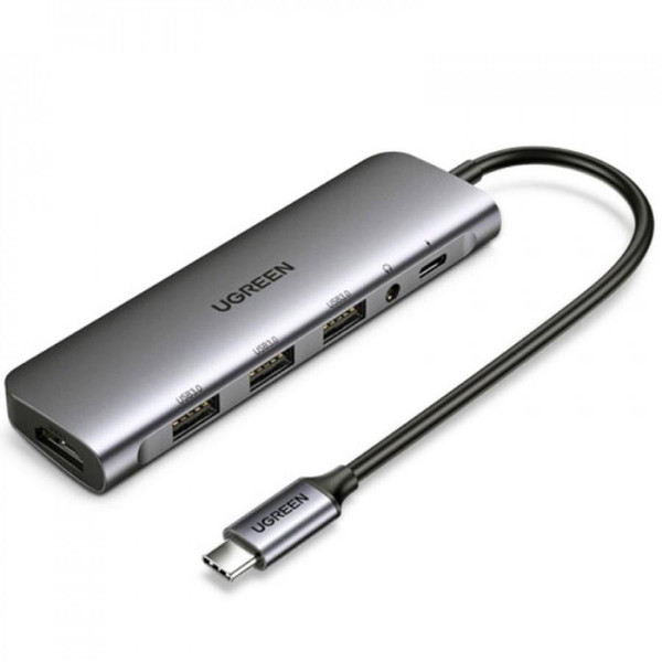 هاب 6 پورت USB-C یوگرین مدل  CM136-80132 4294754