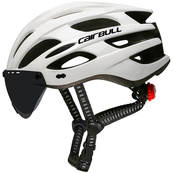 کلاه ایمنی دوچرخه کربول مدل CB10 چراغ و عینک دار 4303182