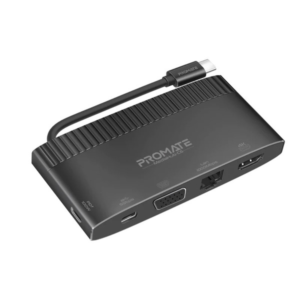 هاب 6 پورت USB-C پرومیت مدل MEDIAHUB-C6  4303711