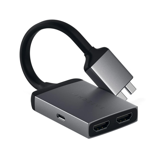 مبدل USB-C به HDMI ساتچی مدل DUAL 4K 4311195