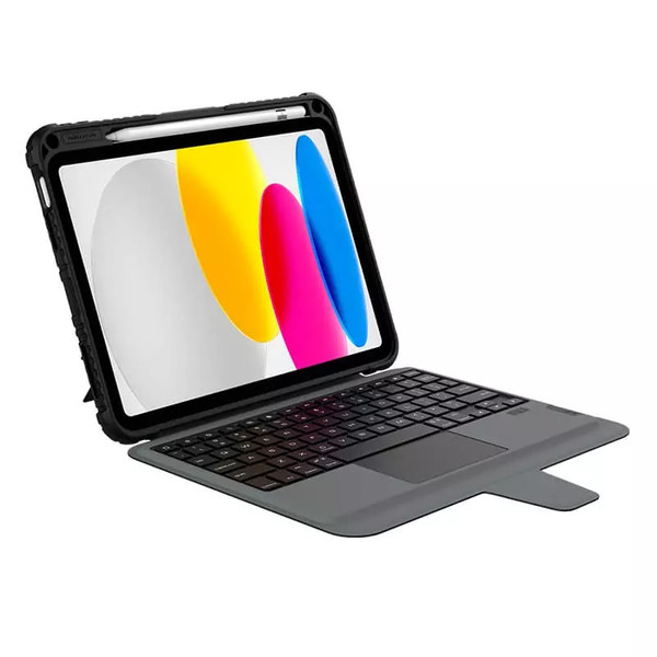 کیف کلاسوری کیبورد دار نیلکین مدل Bumper Combo Keyboard مناسب برای تبلت اپل iPad 10/ iPad 10.9 (2022) 4312302