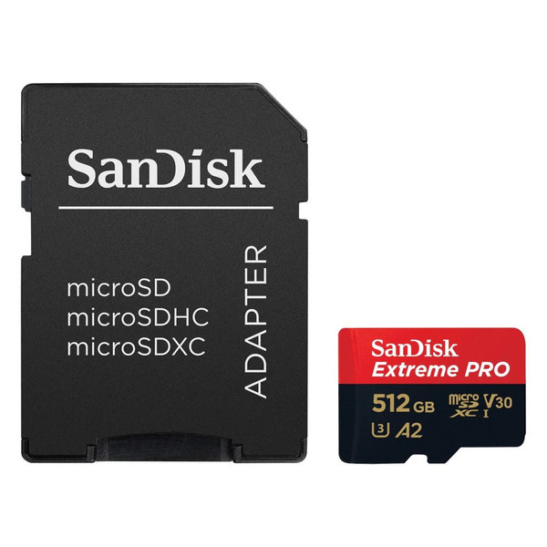 کارت حافظه SDSQXCU سن دیسک مدل Extreme Pro 4k استاندارد UHS-I سرعت 200MBps ظرفیت 512 گیگابایت 4313000