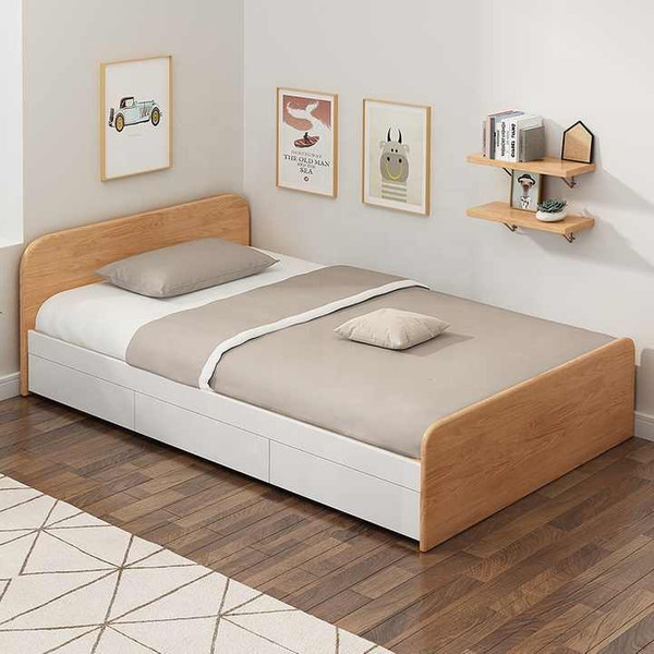 تخت خواب یک نفره مدل b سایز 90×200 سانتی متر 4317477