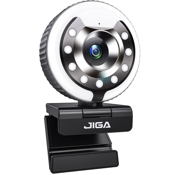وب کم جیگا مدل Streaming with 3 Adjustable Ring Light 4320999