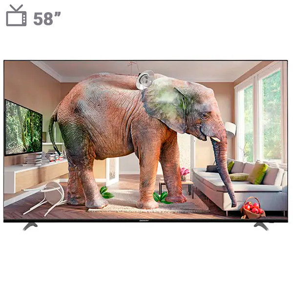 تلویزیون ال ای دی هوشمند دنای مدل K-58GFC سایز 58 اینچ 4340510