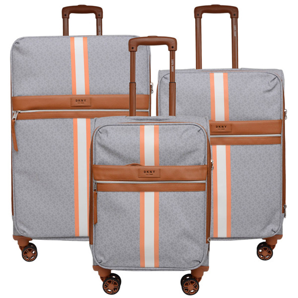 مجموعه سه عددی چمدان دی کی ان وای مدل SIGNATURE STRIPE ST2 4342232