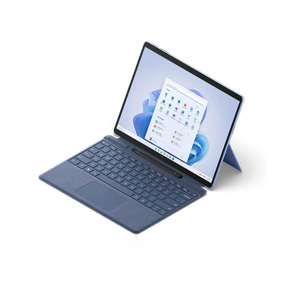  تبلت مایکروسافت مدل Surface Pro 9-i5 ظرفیت 256 گیگابایت و رم 8 گیگابایت به همراه کیبورد Signature ICE BLUE و قلم Slim Pen 2 4344520
