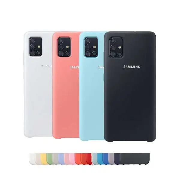 picture قاب و کاور موبایل سامسونگ سیلیکونی مناسب برای گوشی موبایل سامسونگ Galaxy A51