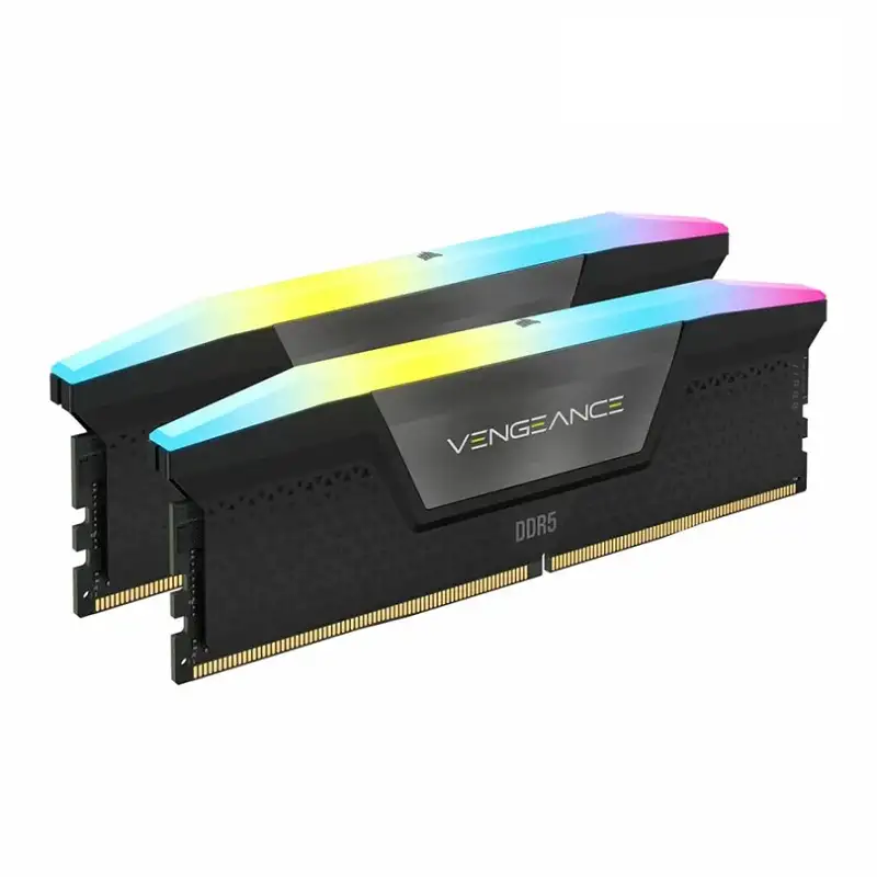picture رم دو کاناله کورسیر مدل VENGEANCE RGB حافظه 64 گیگابایت فرکانس 5200 مگاهرتز