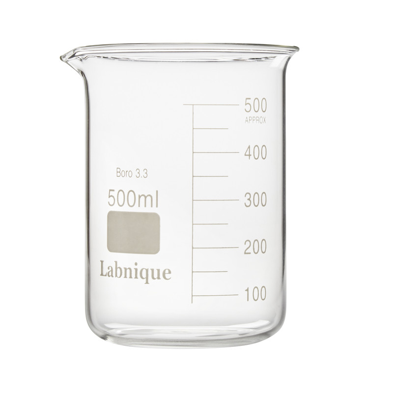 picture بشر آزمایشگاه مدل beaker ظرفیت 500 میلی لیتر