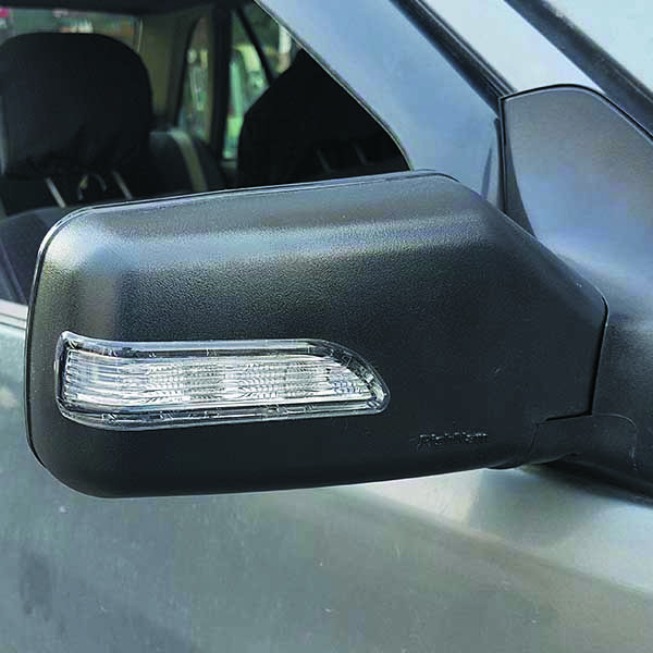 picture آینه جانبی خودرو راهنمادار مدل 2 LED مناسب برای پراید بسته دو عددی