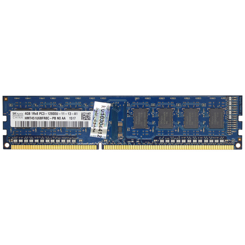 picture رم دسکتاپ DDR3 تک کاناله 1600 مگاهرتز CL11 اس کی هاینیکس مدل HMT ظرفیت 4 گیگابایت