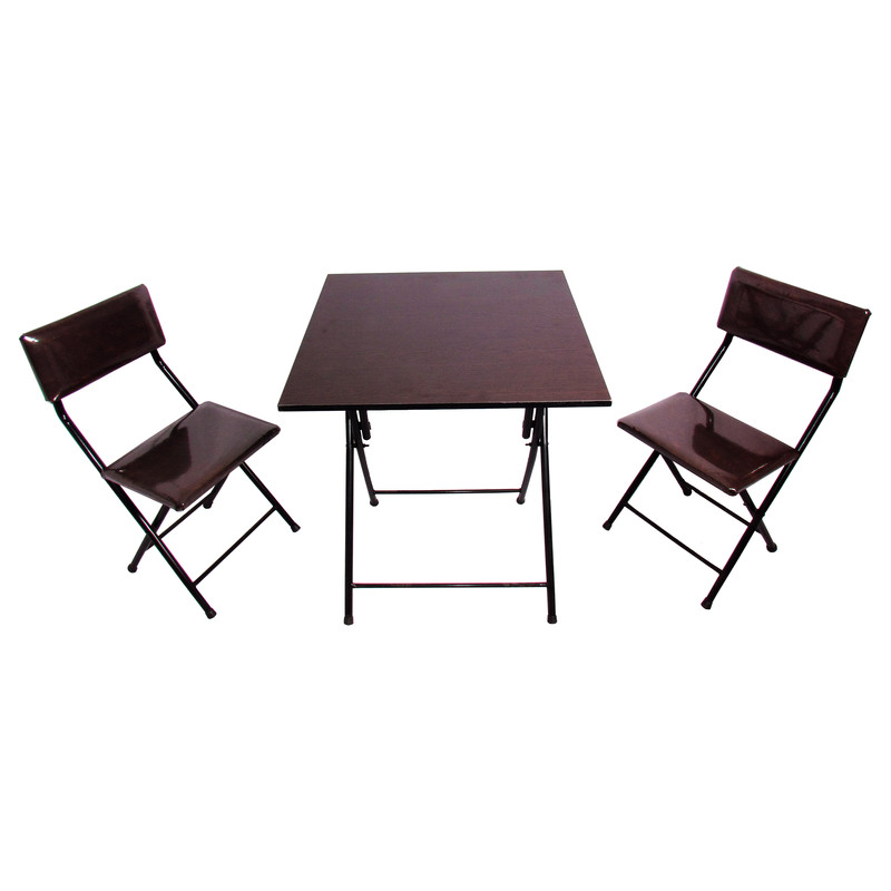 picture میز و صندلی غذا خوری دو نفره میزیمو مدل تاشو کد 8312