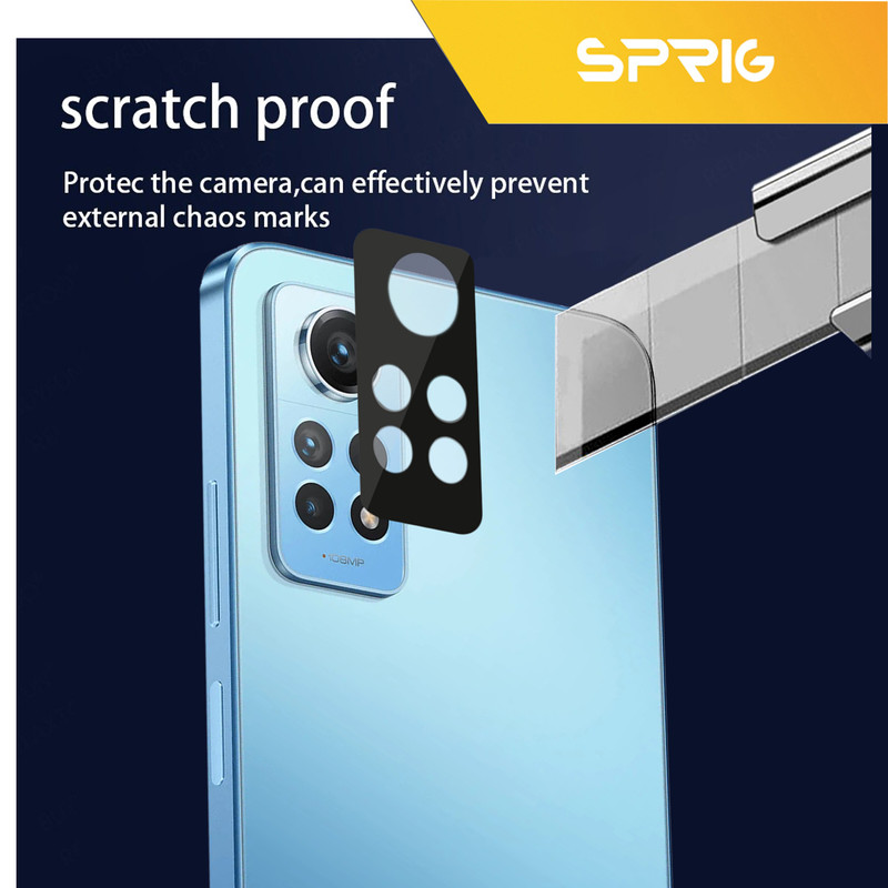 picture محافظ لنز دوربین اسپریگ مدل 3D-SP مناسب برای گوشی موبایل شیائومی Redmi Note 12 Pro 4G