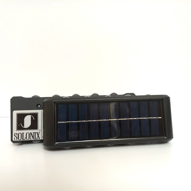 picture چراغ خورشیدی سولونیکس مدل 10 LED مجموعه 2 عددی