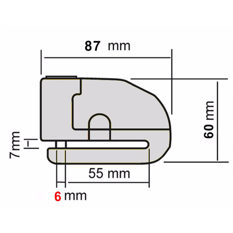 picture قفل دیسکی موتورسیکلت مدل RM