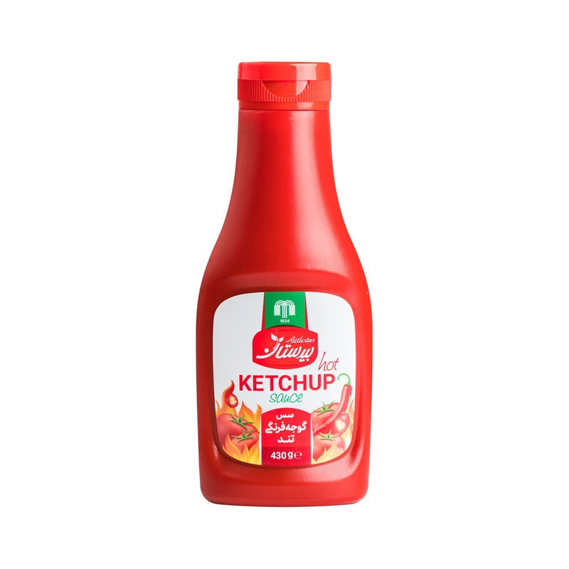 picture سس گوجه فرنگی تند بیدستان - 430 گرم مجموعه 4 عددی