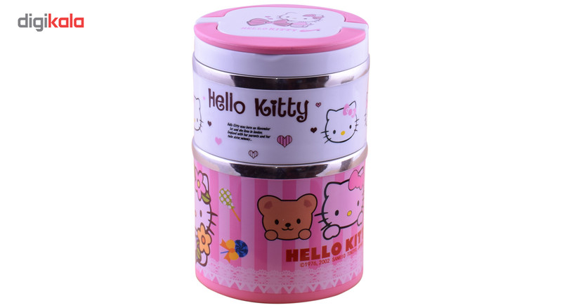 picture ظرف غذای کودک مدل Hello Kitty
