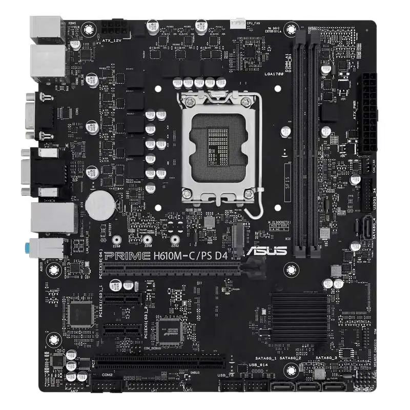 picture مادربرد ایسوس Asus Prime H610M-C/PS D4 LGA 1700