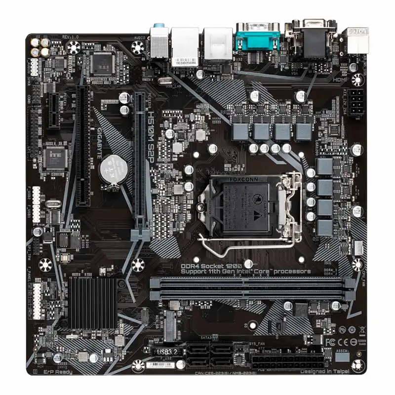 picture مادربرد گیگابایت Gigabyte H510M S2P rev. 1.0 LGA 1200