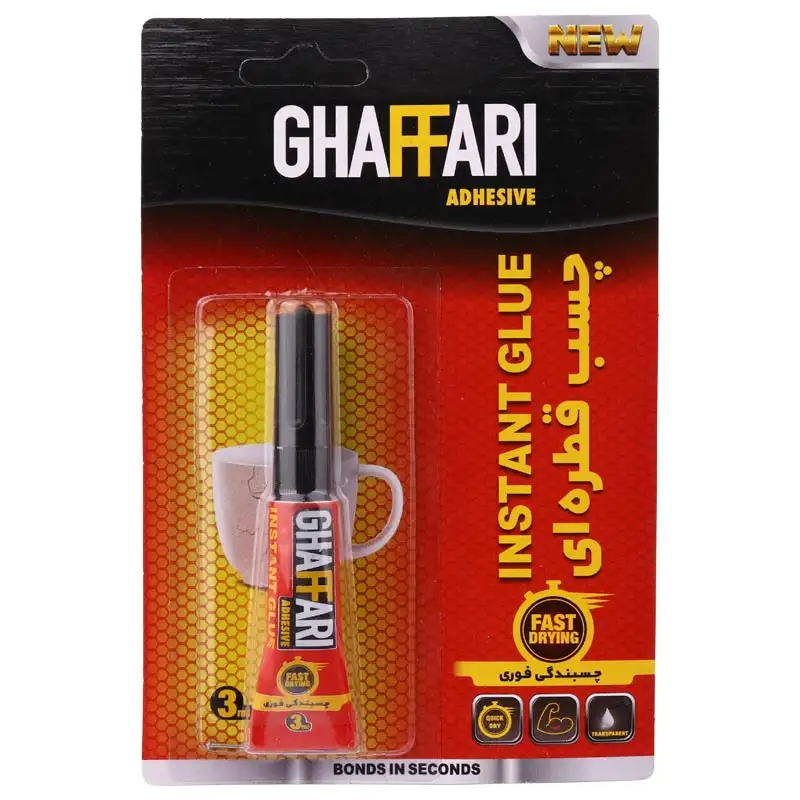 picture چسب قطره ای Ghaffari Instant Glue 3ml