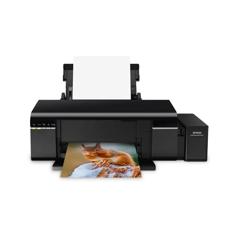 picture پرینتر رنگی جوهر افشان EPSON L805 + جوهر اصلی