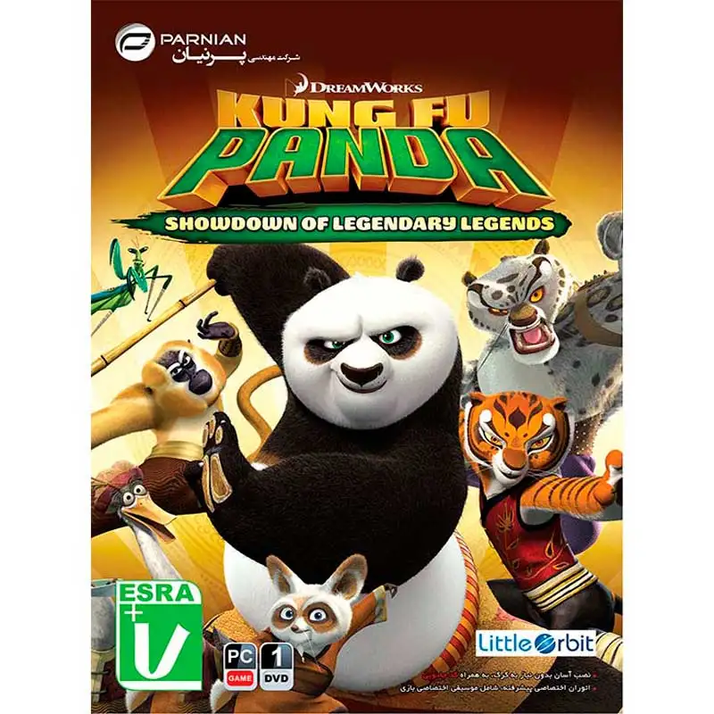 picture Kung Fu Panda Showdown of Legendary Legends PC 1DVD گردو