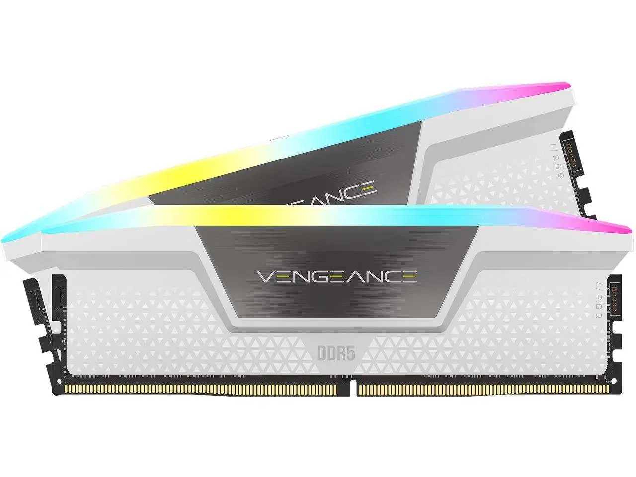 picture رم دو کاناله کورسیر مدل VENGEANCE RGB White حافظه 32 گیگابایت فرکانس 6000 مگاهرتز