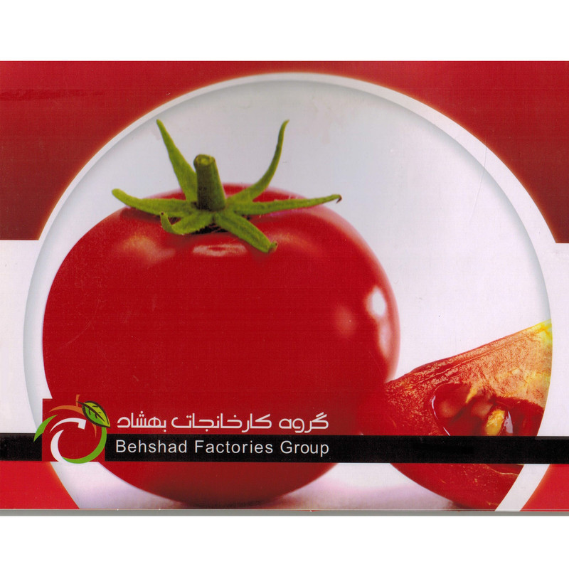 picture رب گوجه فرنگی غلیظ شده بهشاد - 800 گرم بسته 12 عددی