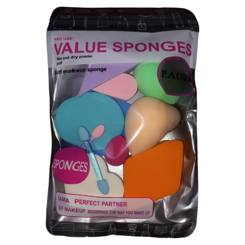 picture پد آرایشی مدل value sponges مجموعه 11 عددی 