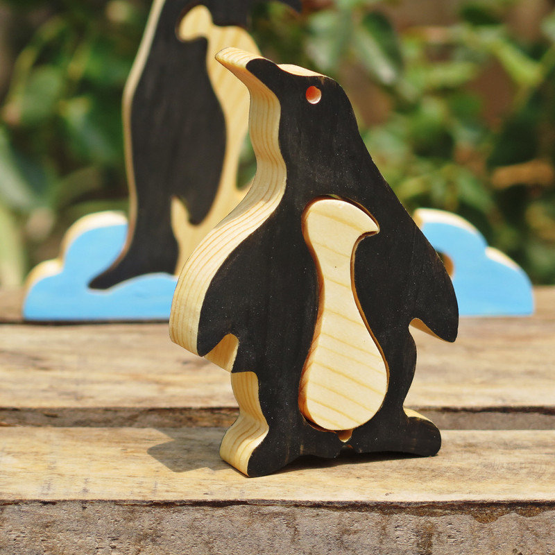 picture پازل پنج تکه مدل پنگوئن