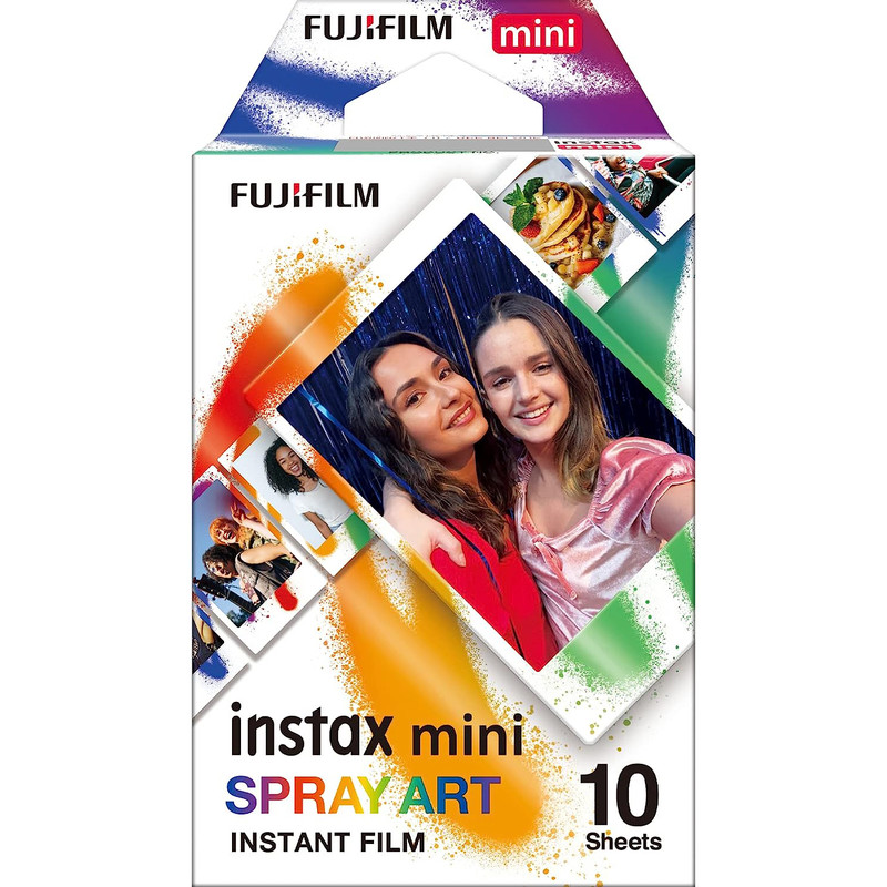 picture فیلم چاپ سریع مخصوص دوربین فوجی فیلم مدل Instax Mini Spray Art Film 