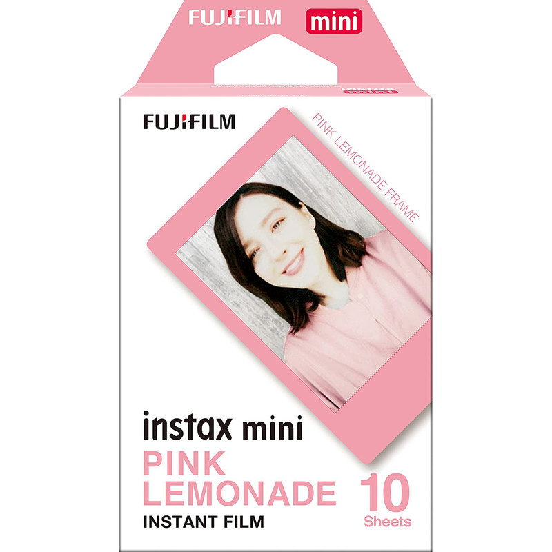 picture فیلم چاپ سریع مخصوص دوربین فوجی فیلم مدل Instax Mini Pink Lemonade -10 Exposures