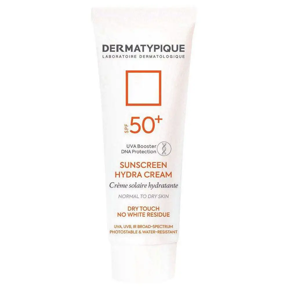 picture کرم ضد آفتاب بی رنگ SPF50 درماتیپیک مدل Hydra حجم 50 میل