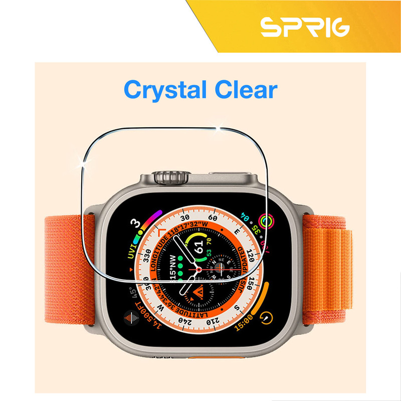 picture محافظ صفحه نمایش شیشه ای اسپریگ مدل SH-SPG مناسب برای ساعت هوشمند ویرفیت T900 Ultra