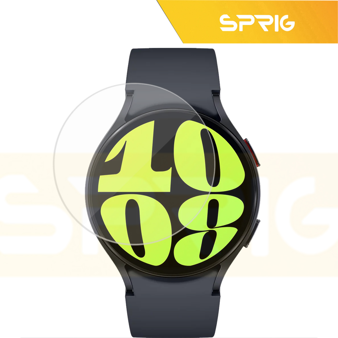 picture محافظ صفحه نمایش شیشه ای اسپریگ مدل SH-SP مناسب برای ساعت هوشمند سامسونگ Galaxy watch 6 40mm